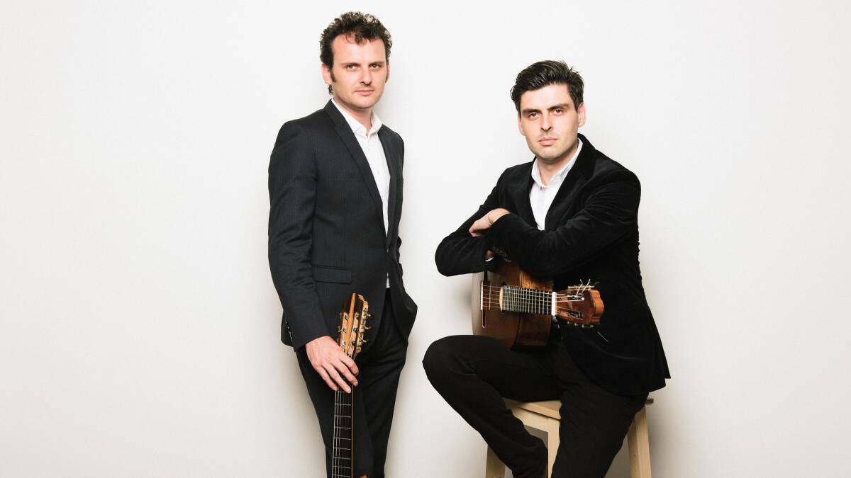 BAND TOGETHER: The Grigoryan Brothers Slava and Leonard are preparing to wow audiences in Griffith with their classical melodies.

