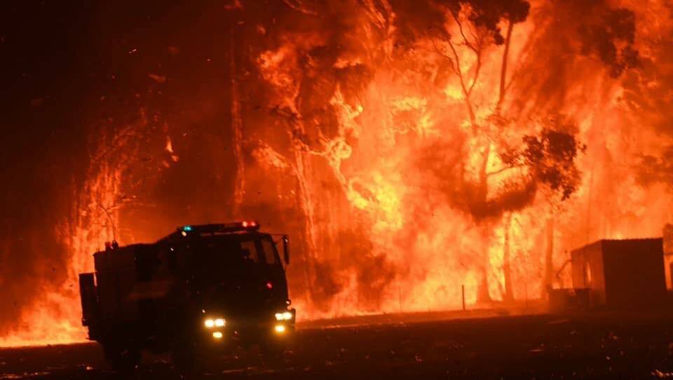 The Lithgow bushfires were classified as "catastrophic". Photo: Contributed
