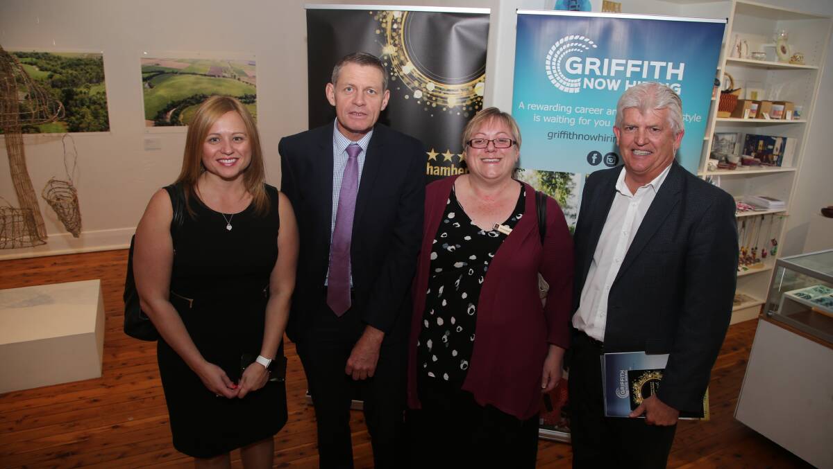 LAUNCH: Vicky Stamatis, Graeme Mulrooney, Rebecca Ayres and Brett Stonestreet were at the official launch on Monday. PHOTO: Anthony Stipo