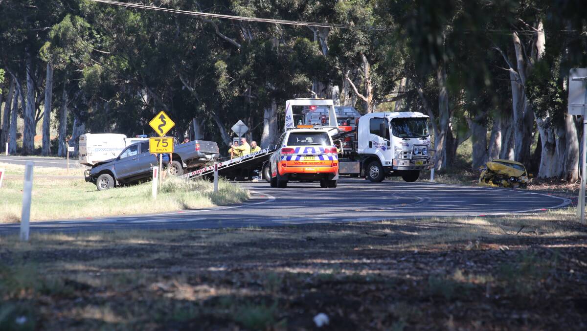 Tharbogang - Kidman Way car accident. Picture: Anthony Stipo