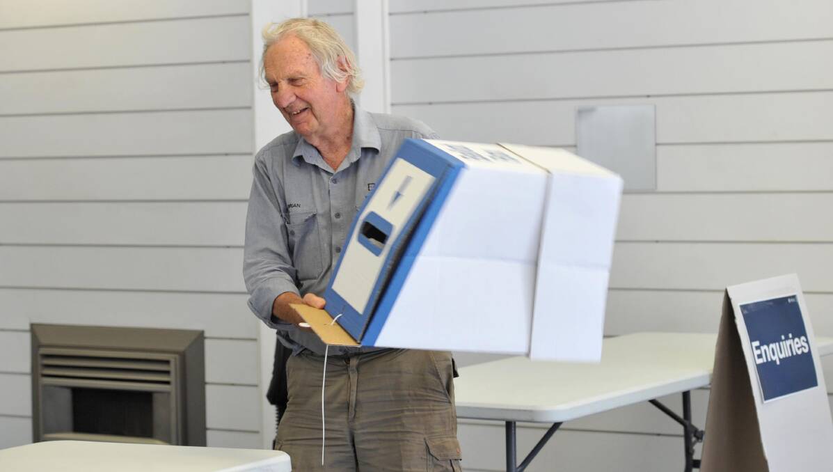 BACK AGAIN: Brian Mills is again running as an independent candidate for the Murray electorate. Photo: Anthony Stipo 