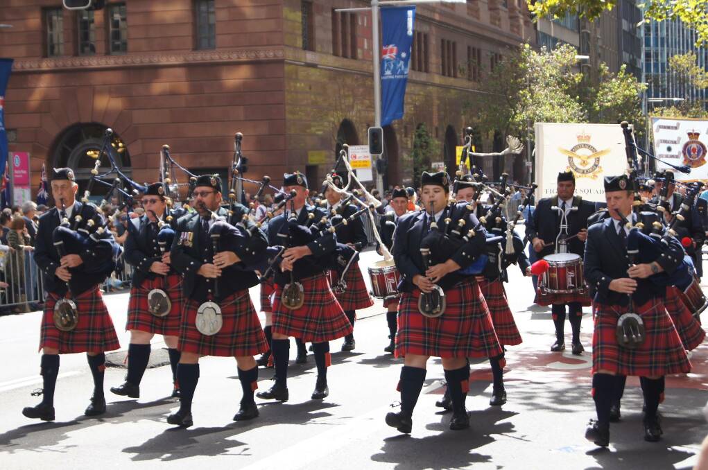 COMING SOON: St Mary's Band Club Pipe Band will be coming to Griffith to perform at the Anzac Day commemorations for the very first time. PHOTO: Contributed