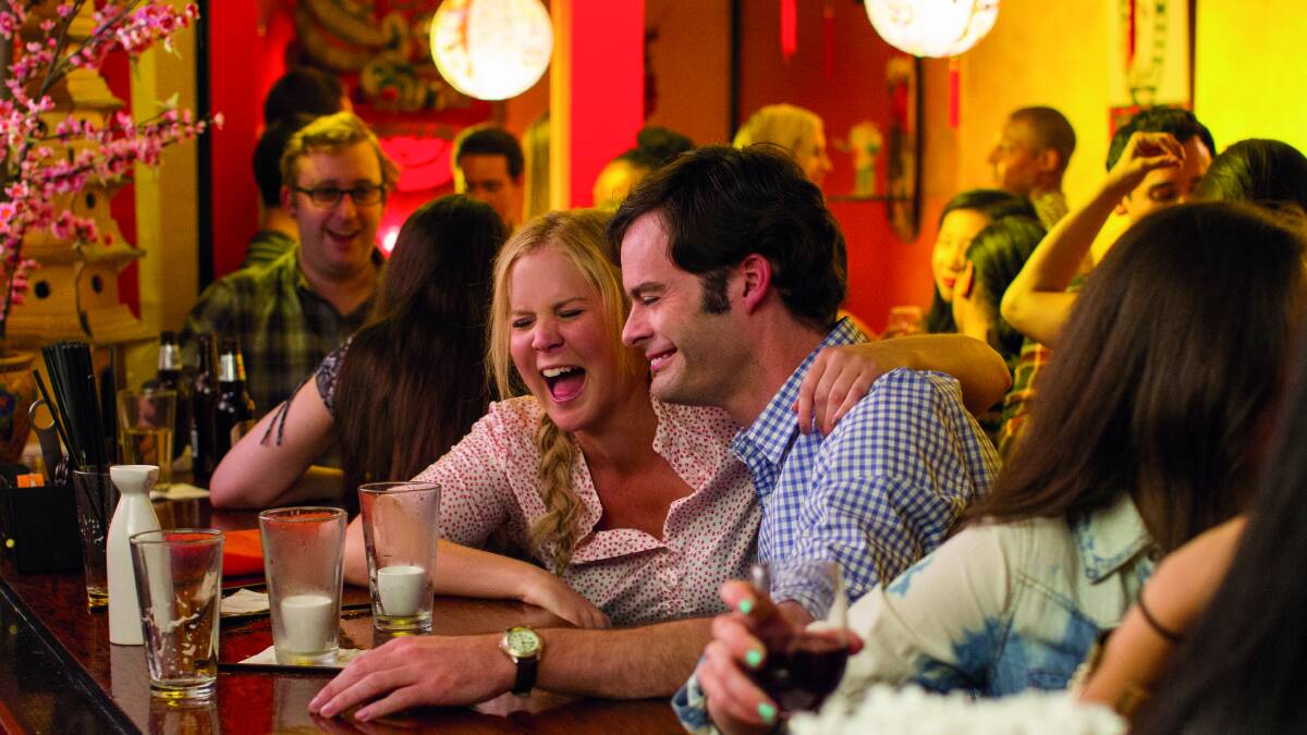 Amy Schumer and Bill Hader in the film Trainwreck. 