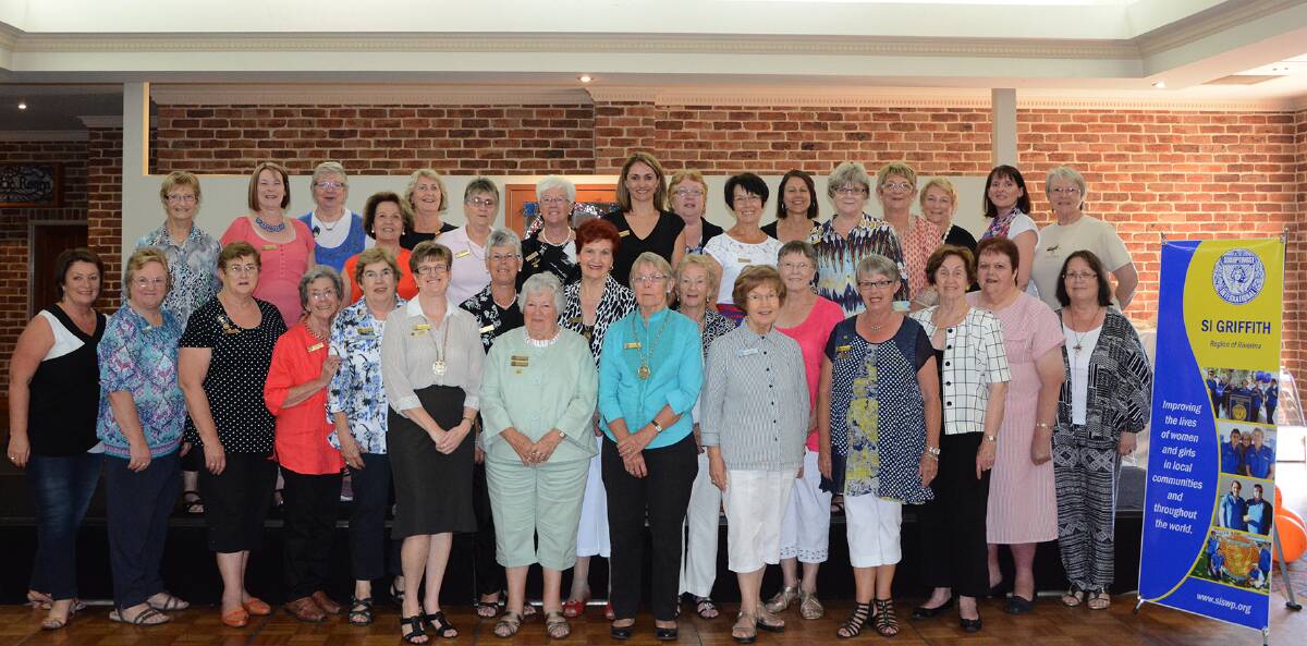A COMMON GOAL: Members of Soroptimist International branches from across the Riverina attended the regional conference. Picture: Louise Miller