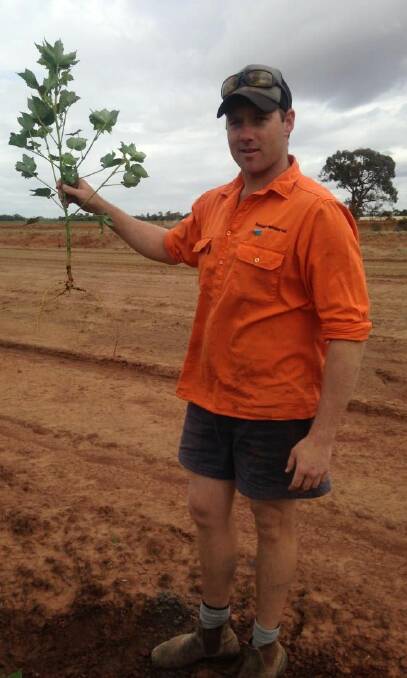 WARNING: Coleambally farmer cotton grower John Durham has warned fellow growers about spray drift. Picture: Supplied