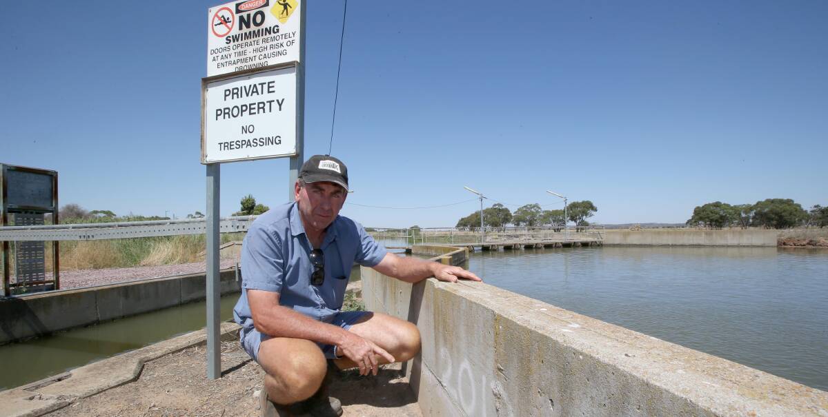 NO IMMEDIATE THREAT: Griffith councillor Paul Rossetto does not believe Yenda will flood, but says something needs to be done to prevent flooding in future.