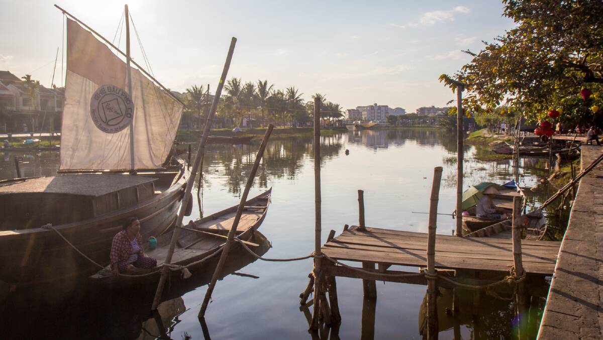 The town of Hoi An in Vietnam was a busy trading port until the 19th century.