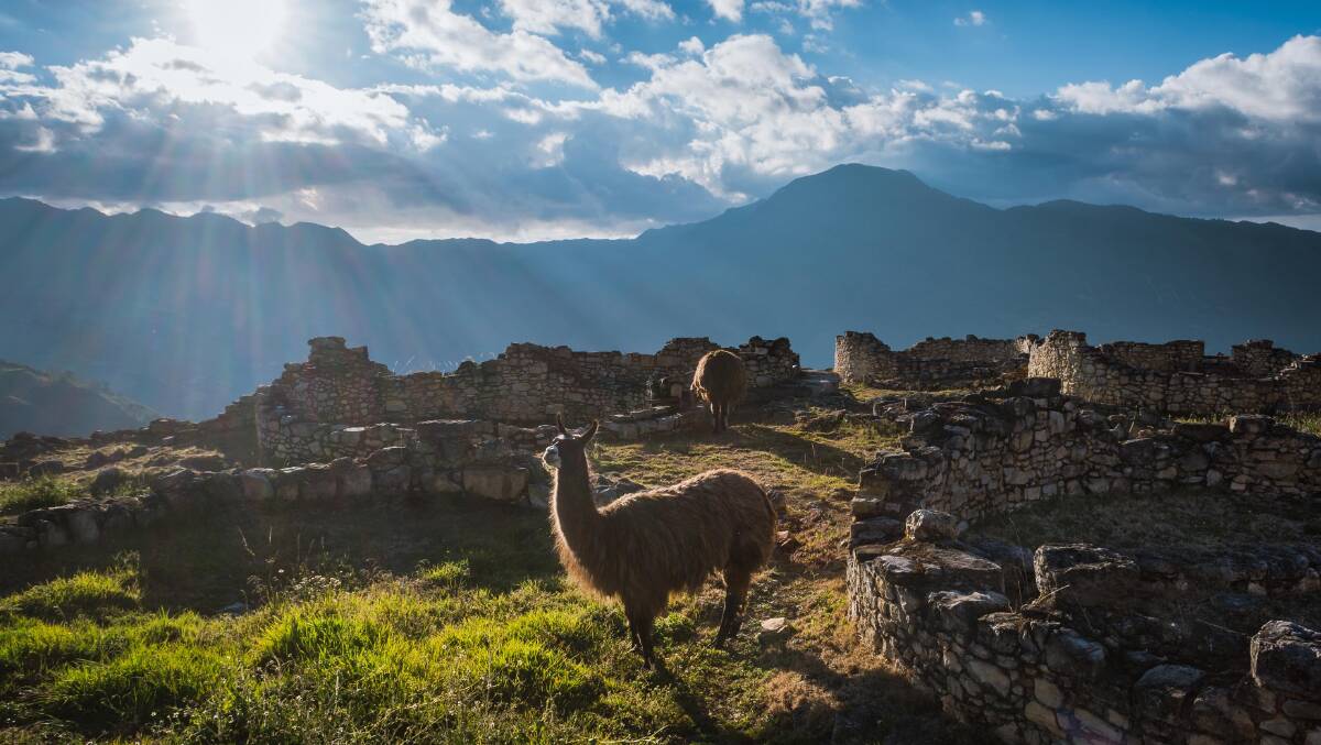Kuélap … a fortress believed to have been built between 600 and 900 years before Machu Picchu. 