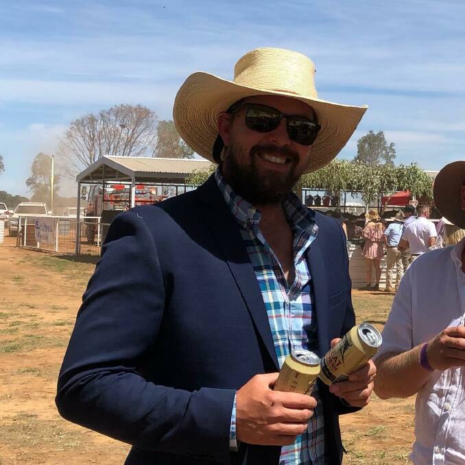 'GOOD BLOKE': Tributes have flowed for Dan Slennett, a Riverina helicopter pilot who tragically sustained catastrophic injuries in a crash near Conargo, northeast of Deniliquin, on Friday. Picture: Carrathool Jockey Club