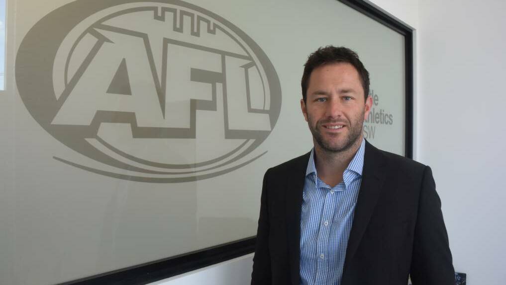 CONTENT: AFL Southern NSW boss Marc Geppert. 