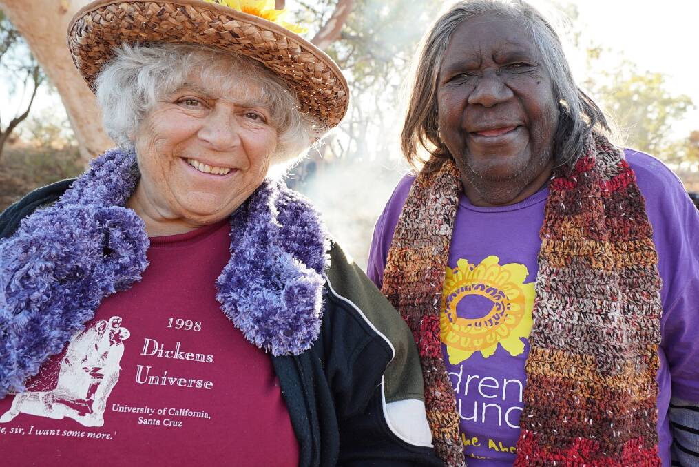DOCO DOWN UNDER: Miriam with MK Turner in the three-part documentary Almost Australian. 
