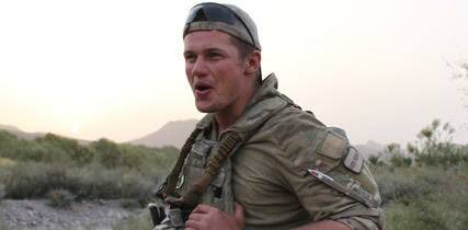 STATUS RESFEBER: Jack Barden, pictured on deployment in Afghanistan, is set on changing the veteran narrative by hiking the length of Norway.