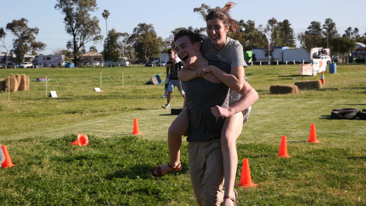 Wife carrying only for the brave | Photos