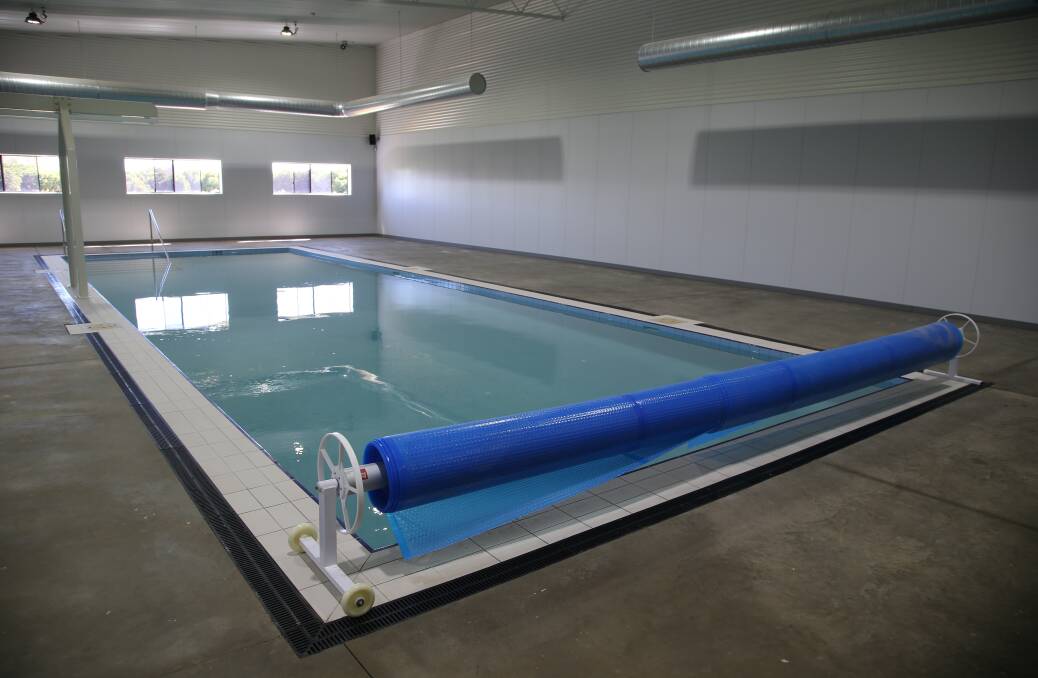 The new hydrotherapy pool, a huge help to high-level clients who can now access such a benefit without having to travel.