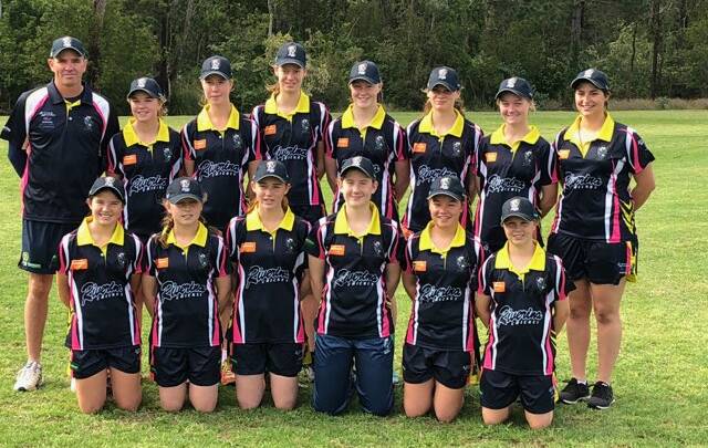 TOP EFFORT: The Riverina under 15 girls team that finished third at the NSW Country Championships at Raymond Terrace this week.