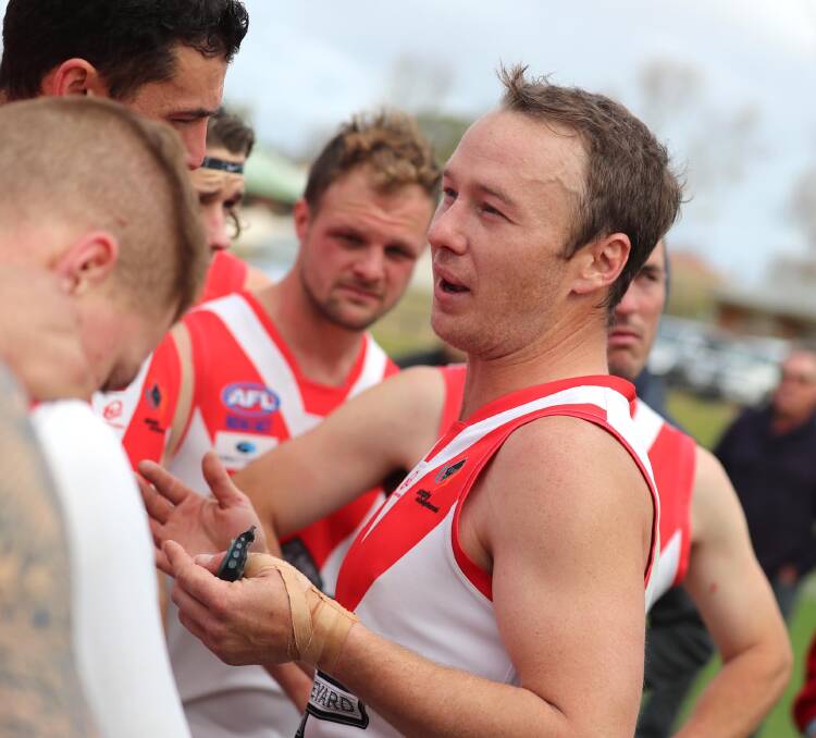 KEEN FOR FOOTY: Griffith co-coach Will Griggs will travel to play with Queanbeyan in AFL Canberra.