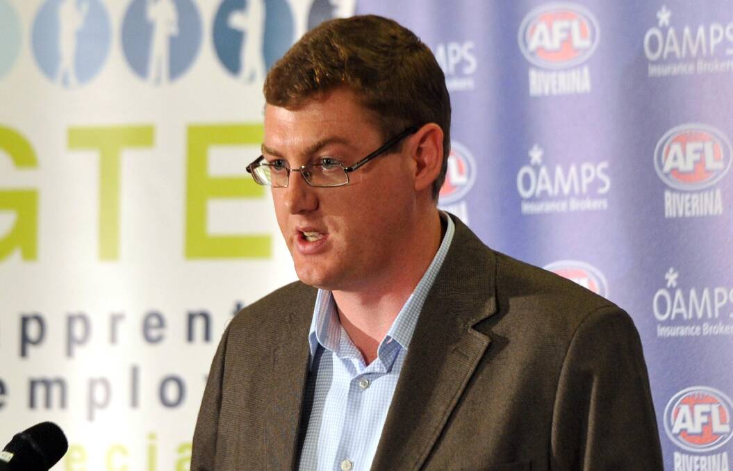 DECISIONS MADE: AFL Riverina chairman Michael Irons.
