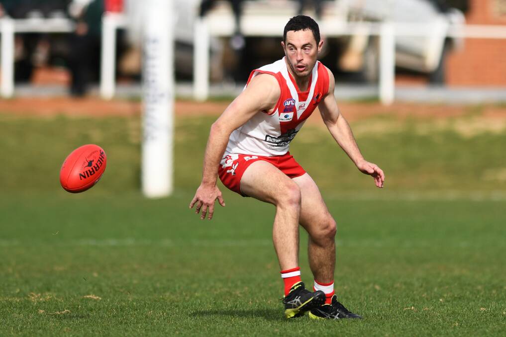 MILESTONE: Jono Gastin will play his 200th game for Griffith on Saturday.