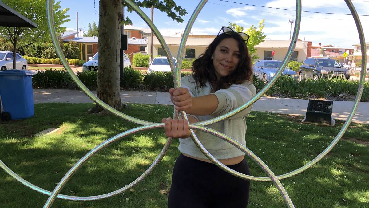 BENEFITS: Improved balance and coordination are just some of the surprising benefits of hula hooping. PHOTO: Talia Pattison