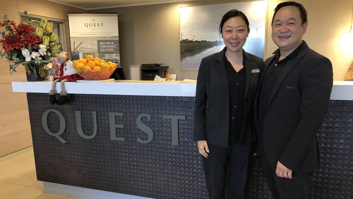 BOOKED OUT: Griffith Quest franchisees Sophie Sun and husband Yannick Kew Mew changed their strategy this year and are now seeing the results. PHOTO: Kat Vella