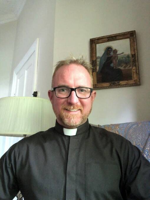 NOT JUST A FRIENDLY FACE: Griffith's incoming Anglican Dean Fr. Thomas Leslie is excited to see how best he can serve the community. PHOTO: Supplied