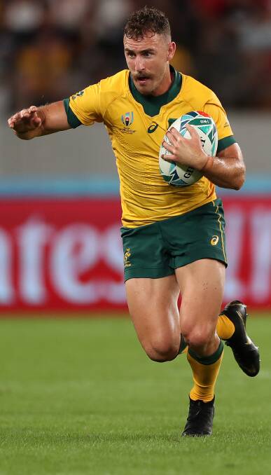 HOME GROUND: Wallabies halfback Nic White has a rare chance to play a Test in Newcastle as part of a Rugby Championship double-header. Picture: Getty Images