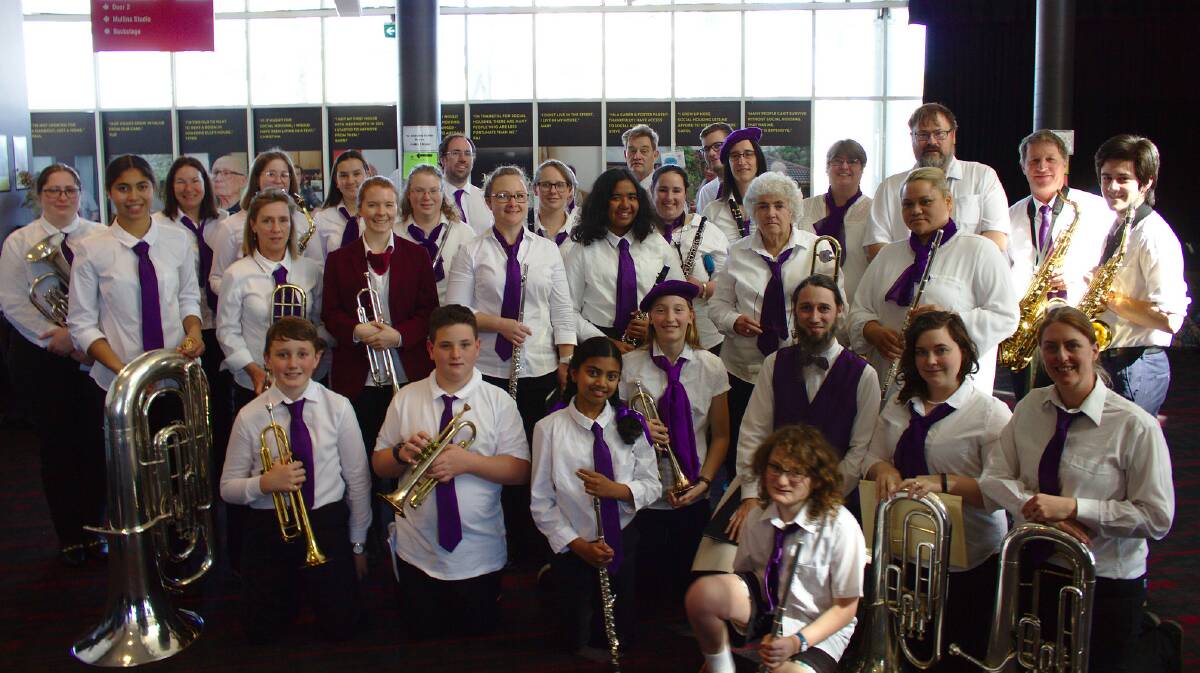 BANDING TOGETHER: The Griffith City Band, joined by members from the wider MIA and Riverina community, have come back stronger than ever after the State Band Championships. PHOTO: Contributed
