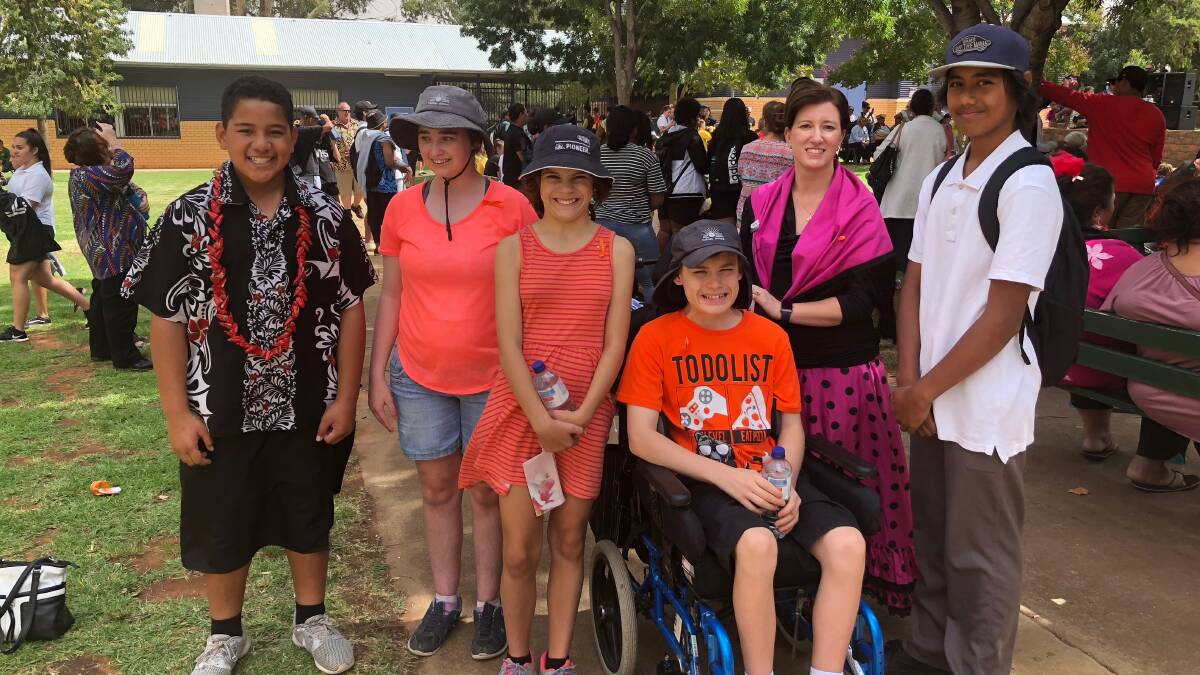 Griffith schools showed off their cultural diversity for Harmony Day