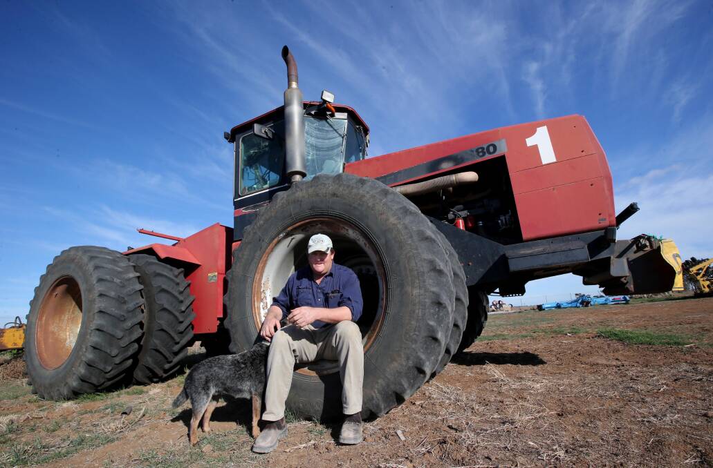 FLEECING FARMERS: Chris Morshead said margins for farmers were skinnier enough at the moment without paying more than they should. PHOTO: Anthony Stipo.