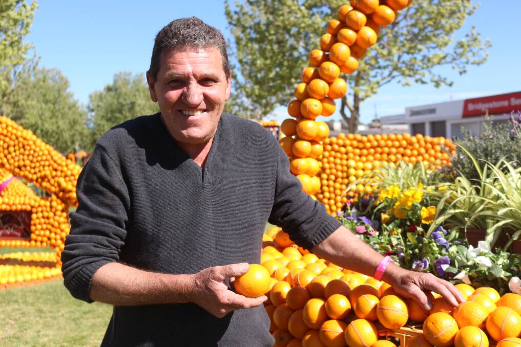NUMBER ONE: Dedicated Trevor Ceccato keeps both family and town tradition alive. Picture: Jacinta Dickins.