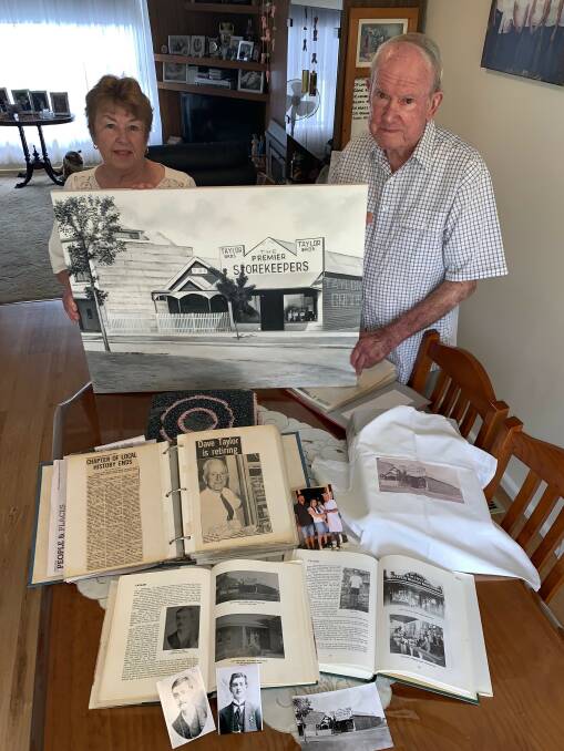 MILESTONE: For Eva and Allan Taylor, the legacy of the Taylor Bros. proudly lives on within their family, and four generations of their family will be celebrating Griffith's first store's centenary anniversary on Friday at Pioneer Park.