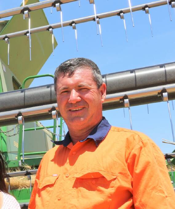 IMPROVING GRIFFITH: Glen Andreazza was born and raised in Griffith, and was recently awarded Farmer of the Year alongside wife Julie. He hopes to help the area grow to its full potential. Picture: Reuben Wylie