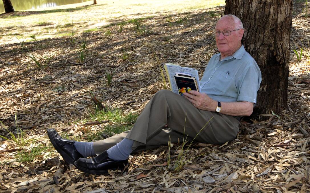 MISSION: The Griffith Catholic community remember a legacy of kindness, generosity and humility left by retired Catholic priest Frank Bell, pictured aged 83. He passed away aged 94 in Wagga Wagga. PHOTO: The Daily Advertiser