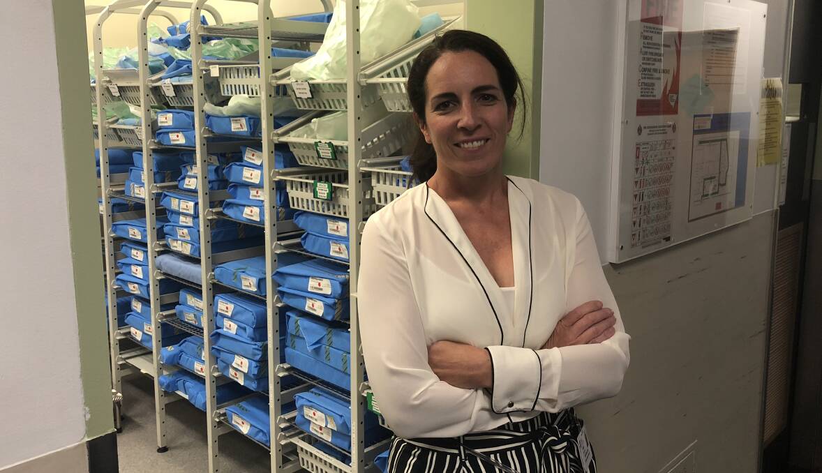 RAISING AWARENESS: Staff Specialist Oncoplastic Breast and General Surgeon at Griffith Base Hospital, Dr Kate Fitzgerald. PHOTO: Jacinta Dickins