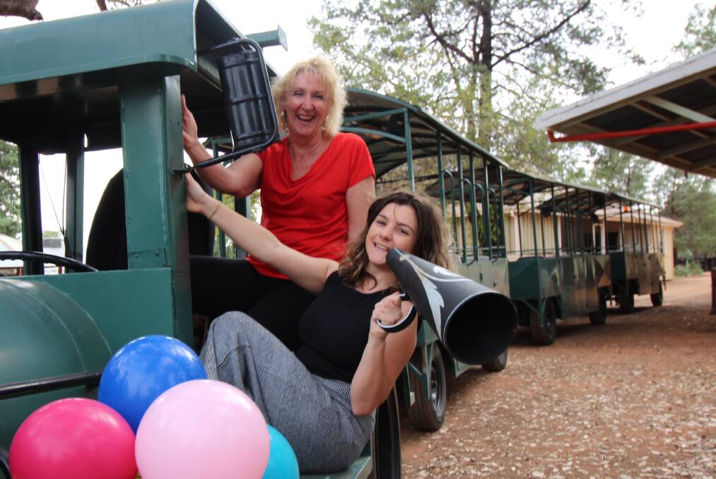 BLAST FROM PAST: Pioneer Park Museum's Jennifer O'Donnell-Priest and Bonnie Owen are busily preparing for Friday's jam-packed action day events. PHOTO: Jacinta Dickins