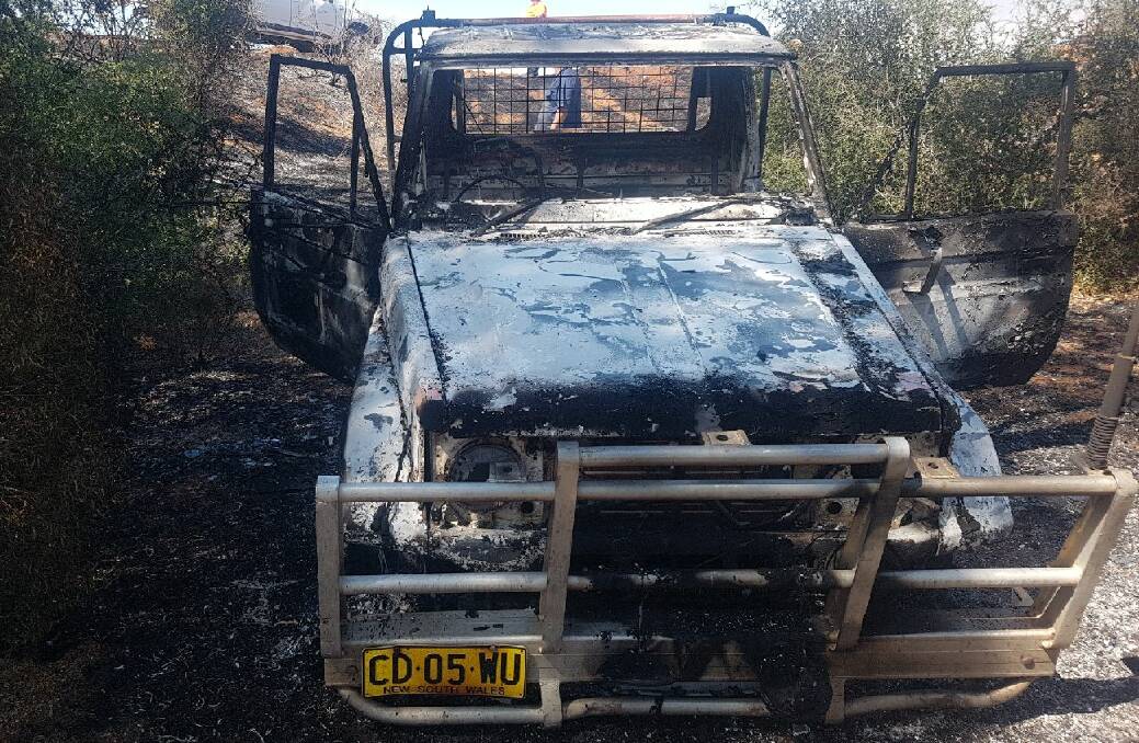 Investigations into stolen Land Cruiser burnt out in Yenda