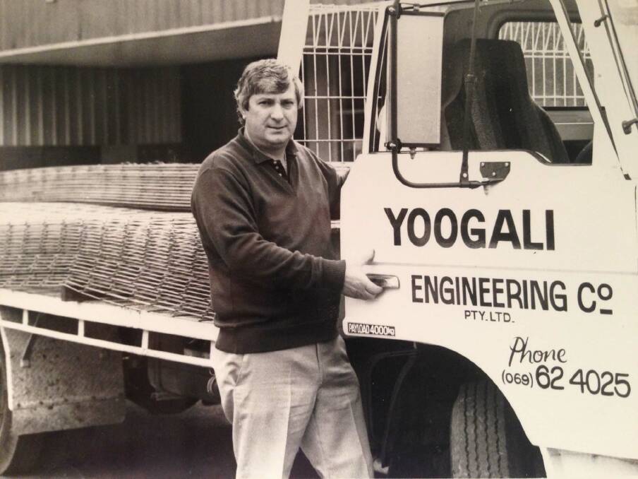 Giuliano Lanza was the man behind Yoogali Engineering, starting the business in 1973 with two partners, who he later bought out. Pictures supplied.