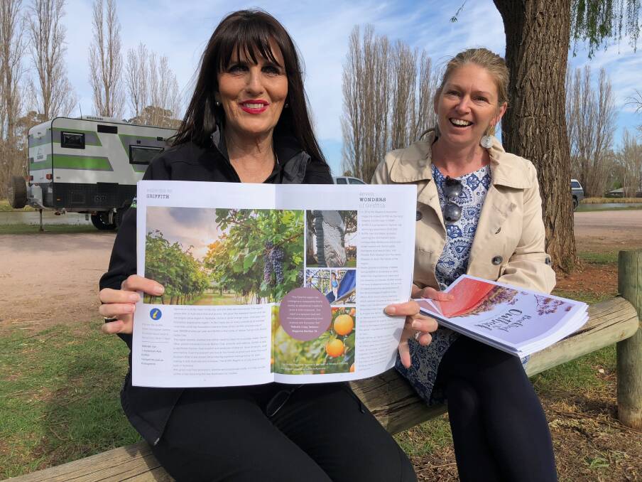 PROUD: Committee members Councillor Christine Stead and Paige Campbell are thrilled to release the guide. Picture Jacinta Dickins