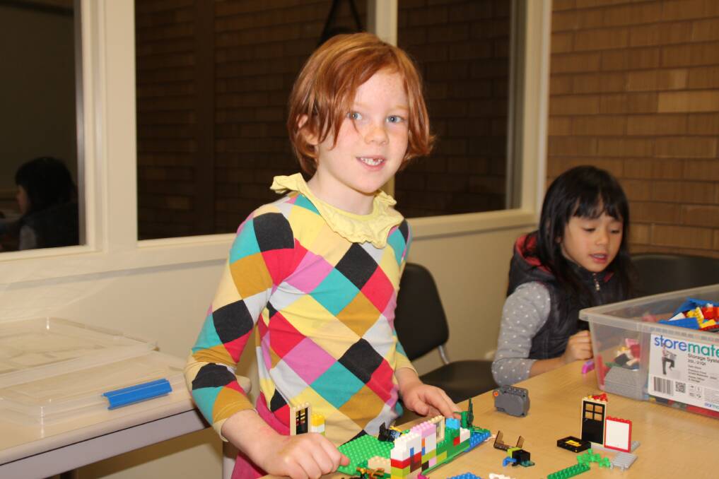 LEGO LOVIN': Griffith Library has two rooms for children to play with lego.