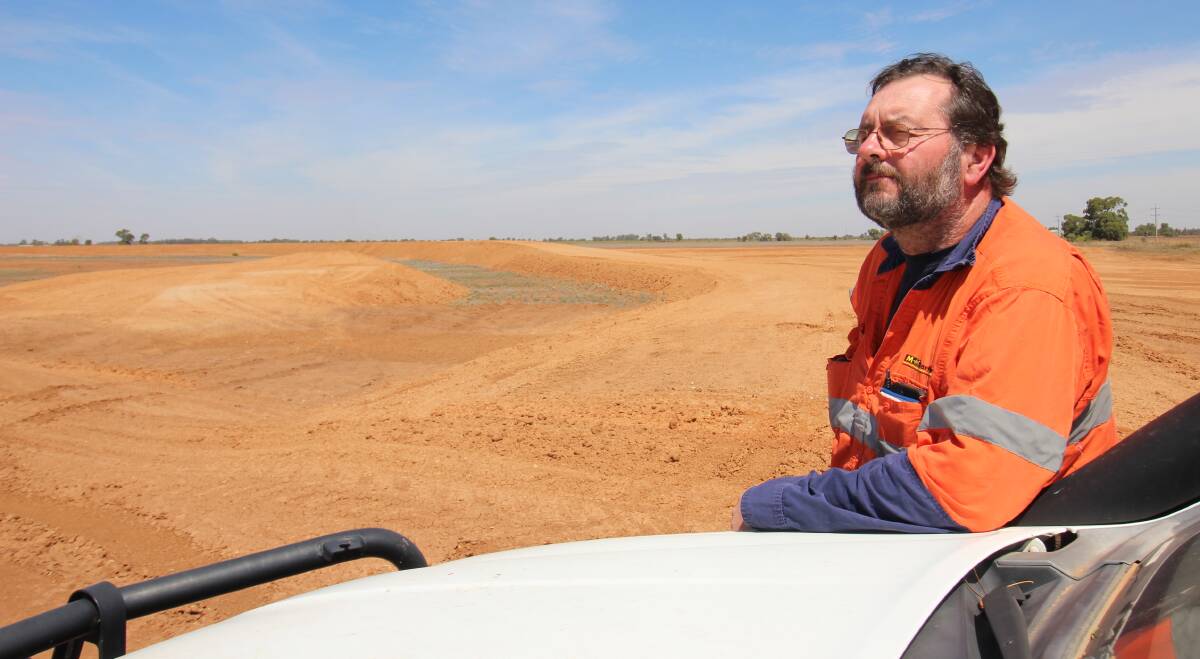 BAD FAITH: Walla Avenue landowner John Kerrigan says Griffith City Council acted in "bad faith" throughout the process of land acquisition for the Southern Industrial Link despite his continual cooperation. PHOTO: Jacinta Dickins