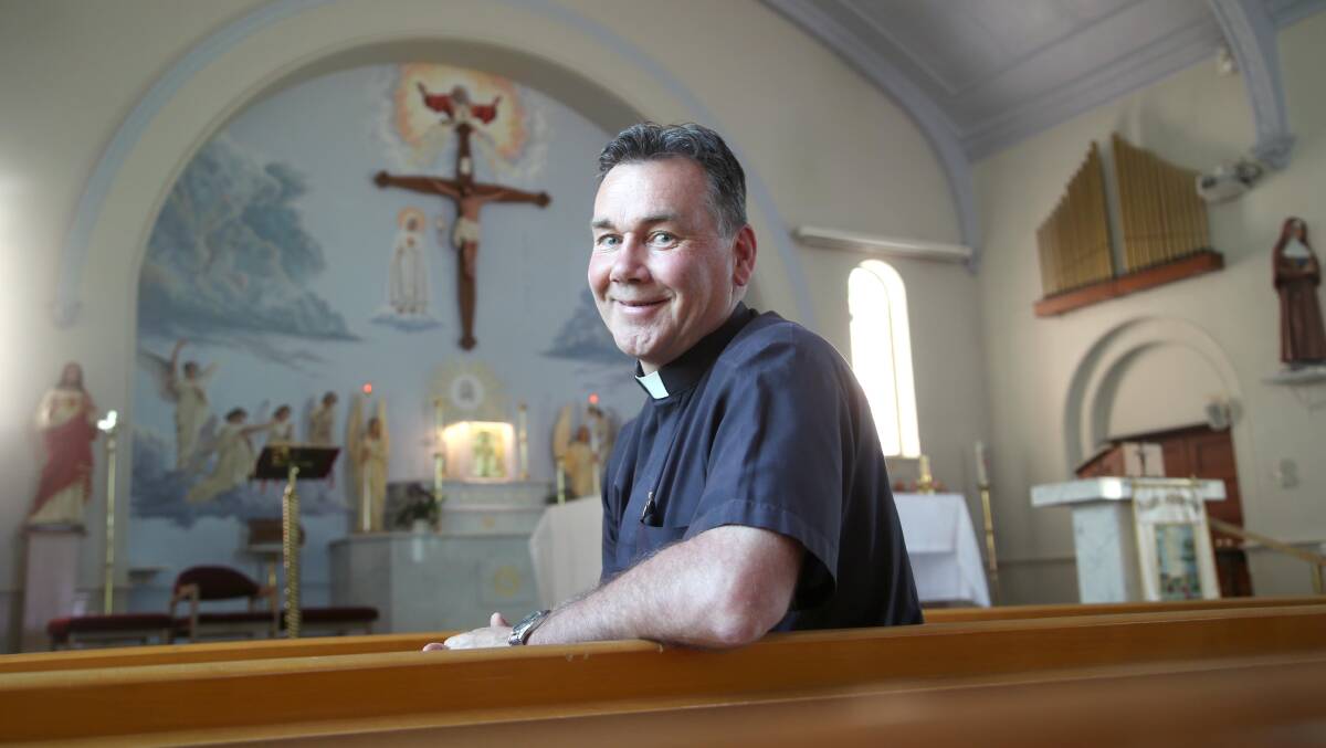 HOPE: With the retirement of Bishop Hanna in September 2016, Father Andrew Grace from the Sacred Heart Parish in Griffith remains “hopeful” the wait for a new bishop will soon be over. Picture: Anthony Stipo