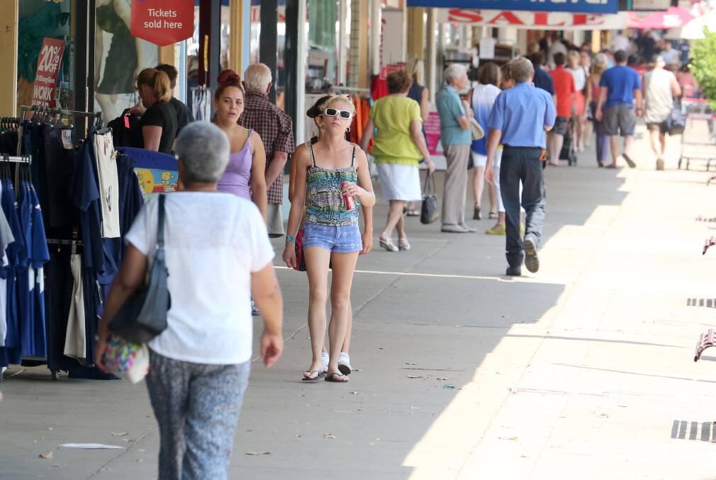 SPEND TREND: Griffith businesses saw "record" spending just before the Christmas period, with Griffith Central's Manager saying some retailers saw a 20-30 per cent increase in sales. Photo: Anthony Stipo
