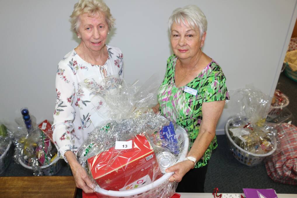 WRAPPED: Past president Joan Forlico and current president Yvonne Couper said in all the years this initiative has run, this year's demand was one of the highest. PHOTO: Jacinta Dickins