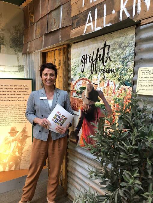 HOME GROWN: Mirella Guidolin said she is keen to take tourism in the Griffith region to the next level. PHOTO: Supplied
