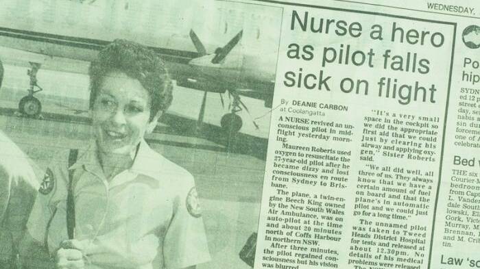Longest serving air ambulance nurse hangs the flying cape up