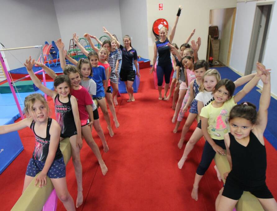 EXCITED: Griffith PCYC received grant money, and have recently seen the installation of new floors and equipment for their gymnastics room, much to the delight of coaches and students.