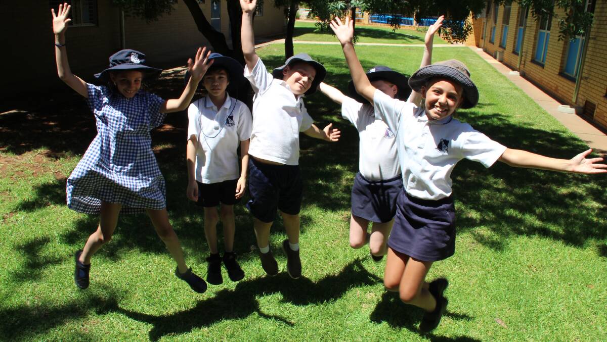 FUN: Students are eagerly awaiting their Friday fete. PHOTO: Jacinta Dickins
