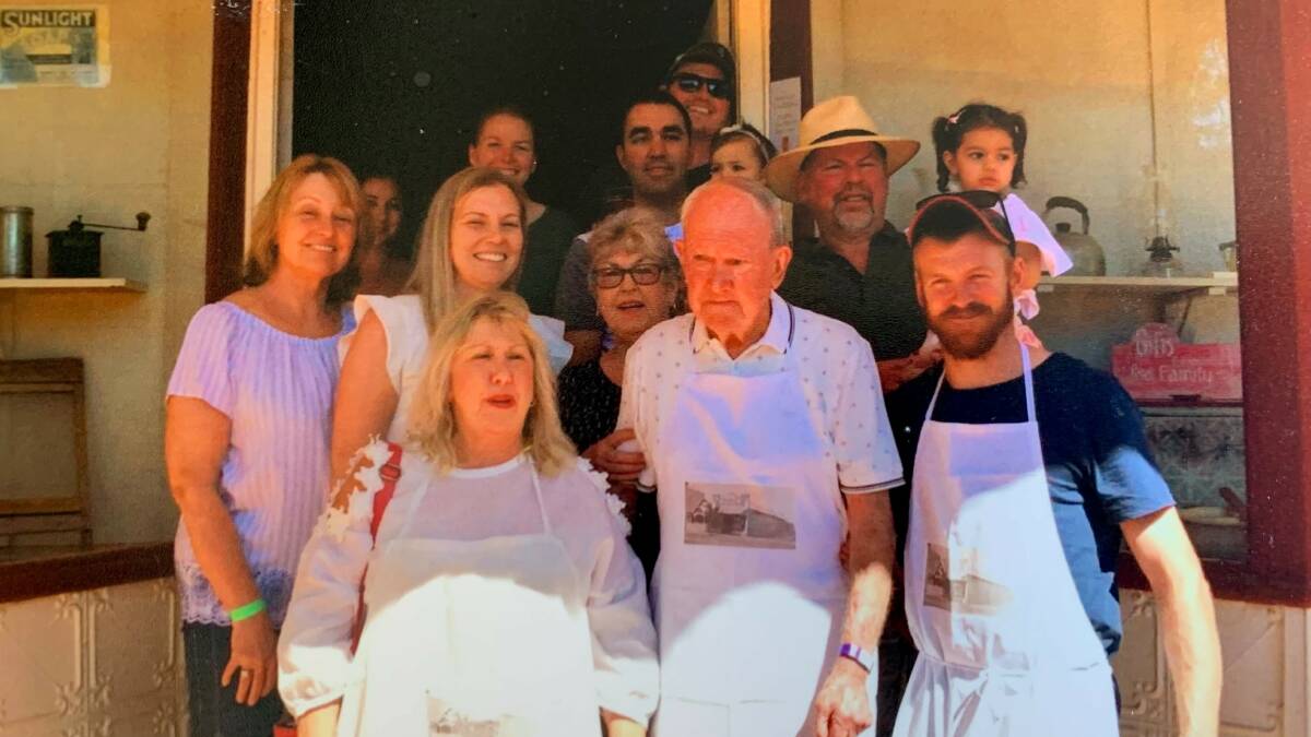 FAMILY AFFAIR: Last year in 2018, four generations of the Taylor family gathered together, marking the start of a family tradition on Action Day at Pioneer Park. PHOTO: Supplied.