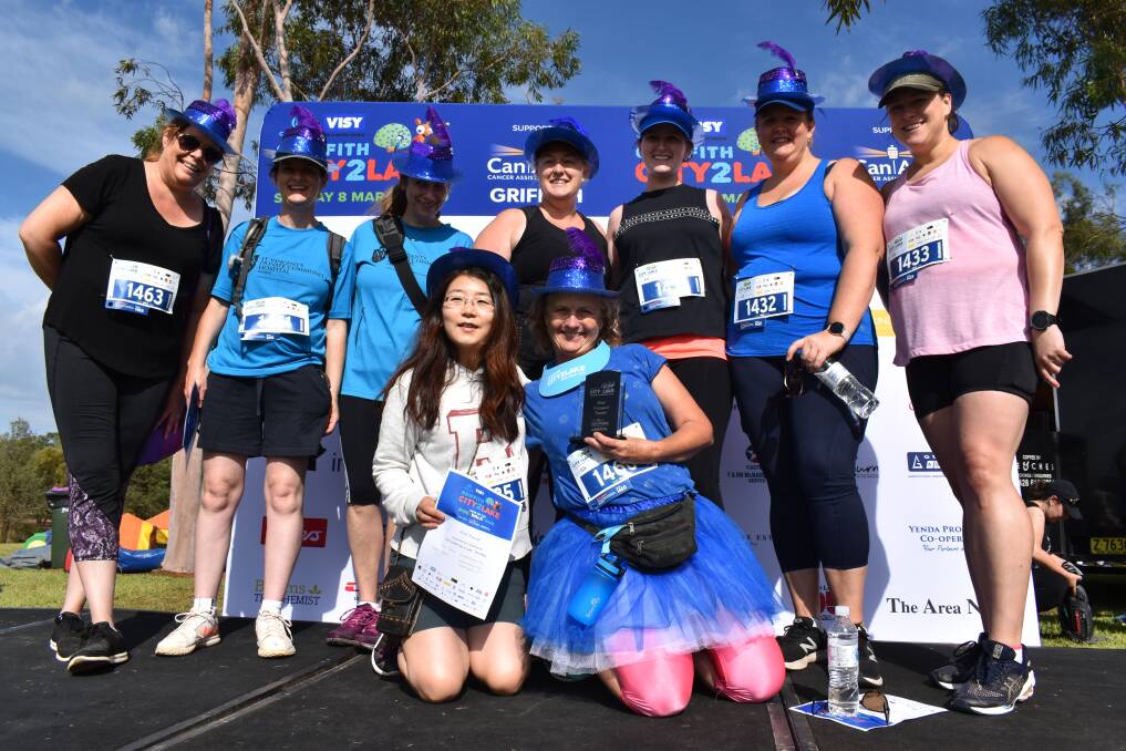DECKED OUT: The team from St Vincent's Private Community Hospital were named 'best-dressed'.
