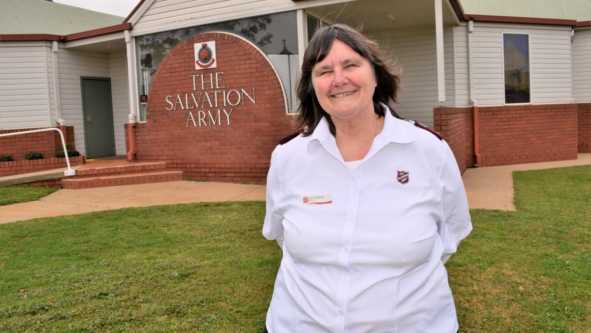 SENSIBLE: Griffith's Salvation Army Mayor Lyn Cathcart says she hopes Griffith residents will be sensible, both with the one-off money boost, as well as taking precautions to prevent a coronavirus outbreak.